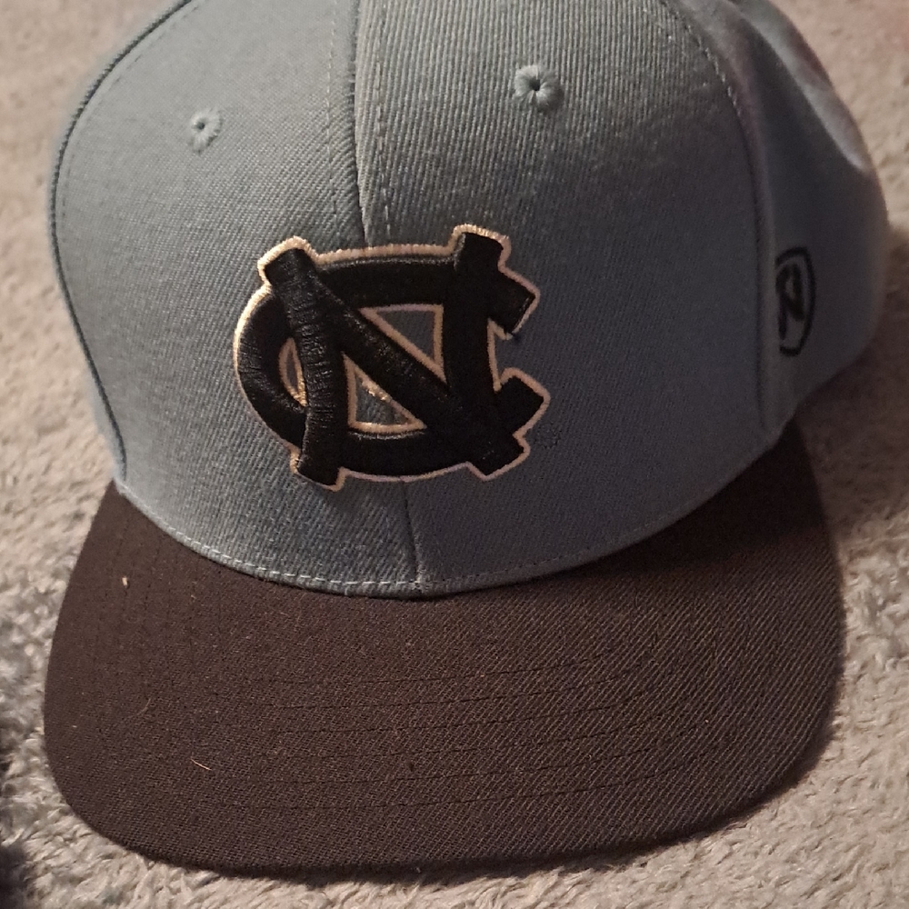 Top of the World Light Blue and Black Hat